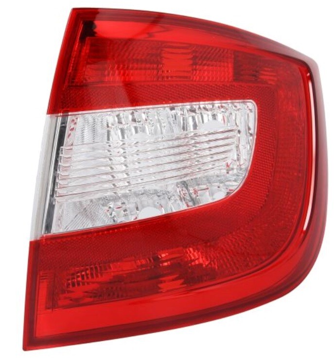Feu arrière droit rouge Skoda Rapid de 2012 à 2018 optique d'origine