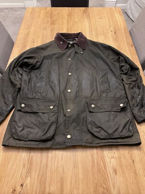 Barbour Gamefair Men’s Wax Jacket, Large, Quilted, UK