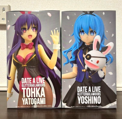 DATE A LIVE Glitter & Glamours Tohka Yatogami Yoshino Figure Set