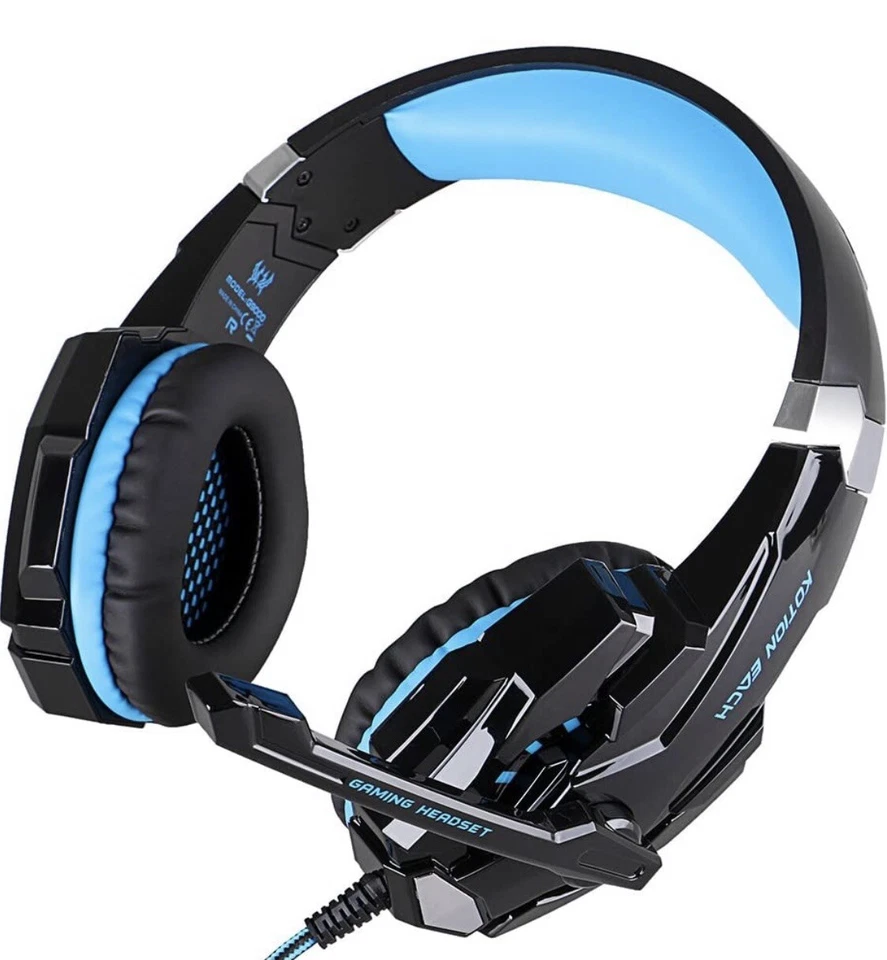 KOTION EACH G9000 Headset 3.5mm Gaming Headset with Mic: Laptop/PC/Tablet/Phone - Image 3 of 4