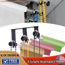 Photography 3 Roller Backdrop Wall Mount Manual Background Roller Support System