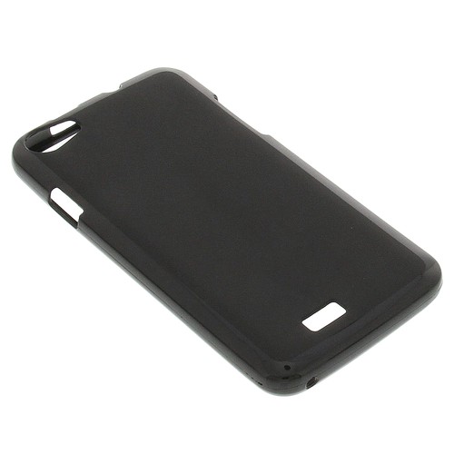 Tasche für Wiko Lenny Handytasche Schutz Hülle TPU Gummi Handy Case Schwarz - Bild 3 von 4