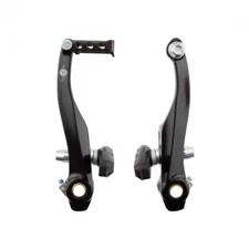 ORIGIN8 BIKE BICYCLE BRAKE V ALLOY 101mm CLASSIC BLACK FRONT