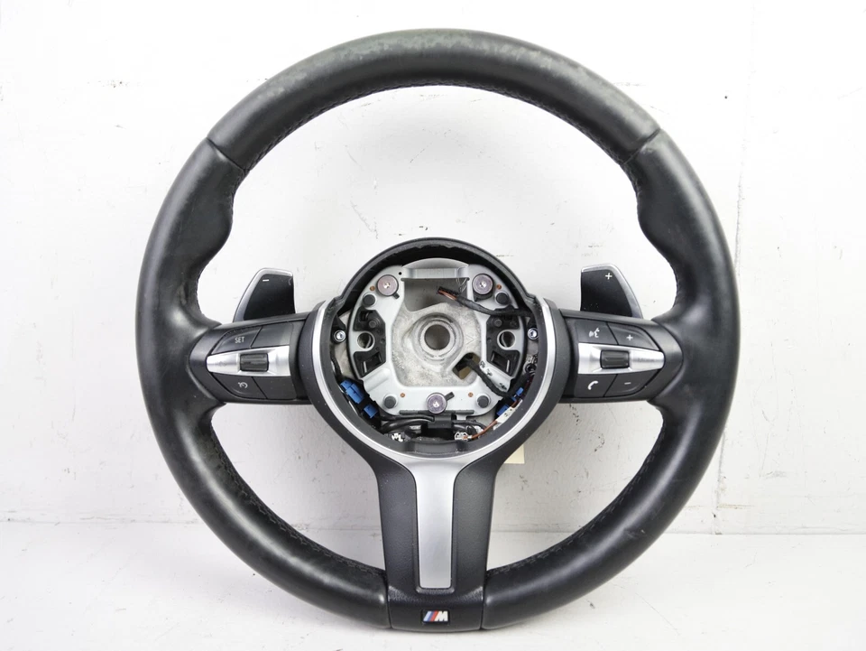 BMW 2/3/4 F30 F32 F36 F22 F31 M VOLANTE DEPORTIVO TÉRMICO CON PALANCAS DE CAMBIO FABRICANTE ORIGINAL 🚗 Foto 2 de 4