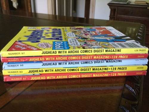 Jughead With Archie Comics Digest,1987,#82,83,84, 1990, #97,98 - Picture 2 of 7