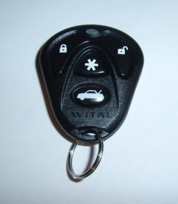 DEI Python Avital 7143L Replacement 1-Way 4 Button Remote Alarm 4x03 4X05 4105L