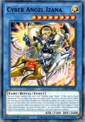 Cyber Angel Izana LDS2-EN091 Yu-Gi-Oh! Card 1st Edition NM | eBay