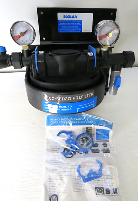 #ad New Ecolab Eco Single Gauges Brand New eco sed20 Prefilter Head 9320 2425 $134.99