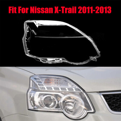 Fit For Nissa X-Trail 2011-2013 Front Headlight Headlamp Clear Lens Right Cover