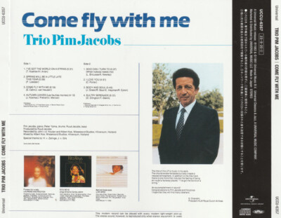 ジャズ CD Pim Jacobs Trio Come Fly With Me PHCE3081 Mercury, Philips /00110 OTgtMTE5MC5wbmc.jpeg