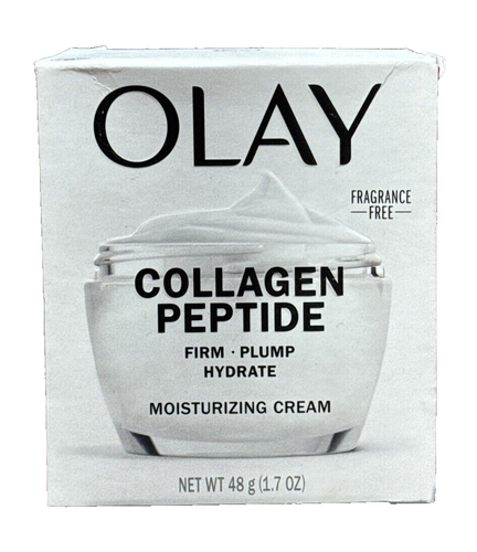 🔥✅ Olay Collagen Peptide Moisturizing Cream Fragrance-Free 48g/1.7fl.oz. NEW