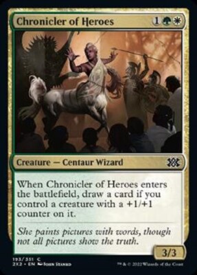 CHRONICLER OF HEROES X4 *DOUBLE MASTERS 2022*