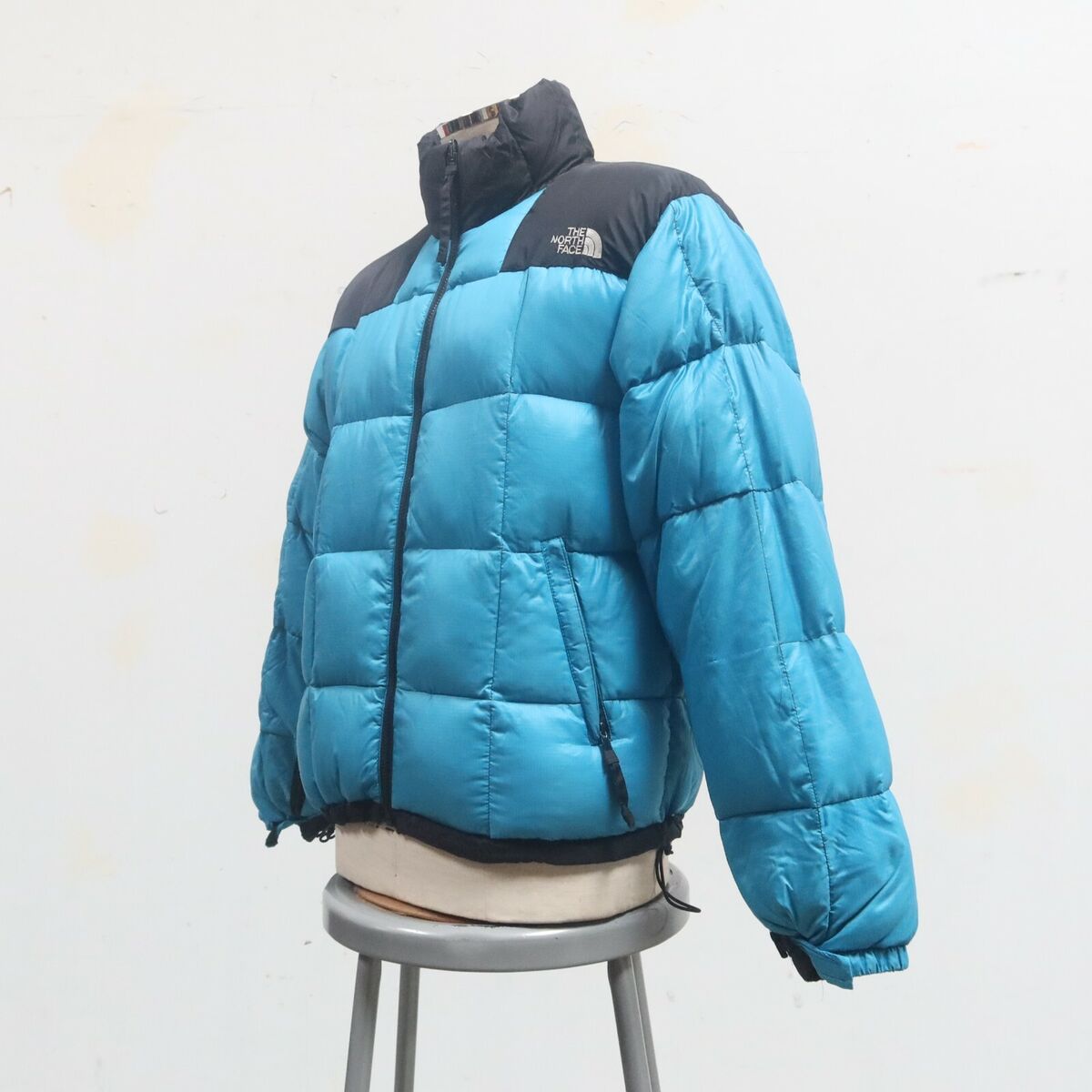 Vintage North Face Lhotse Puffer Down Jacket Size M Blue Vintage North Face Lhotse Puffer Down Jacket Size M Blue