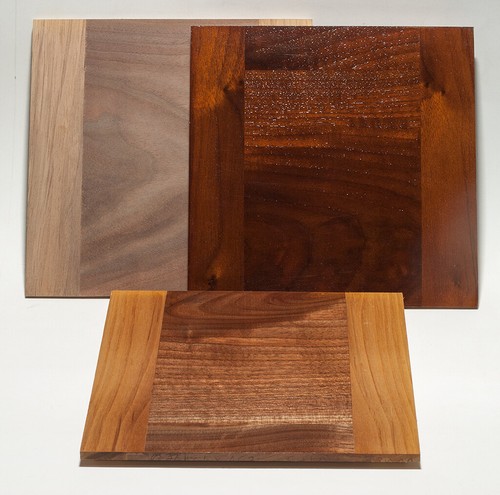 1 wooden lens board 6 7/16" for HOME PORTRAIT GRAFLEX 5x7" early version, WALNUT - Picture 4 of 5