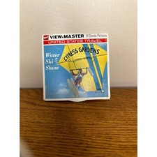 GAF View-Master A 967 CYPRESS GARDENS WATER SKI SHOW 3 Reel Set vintage