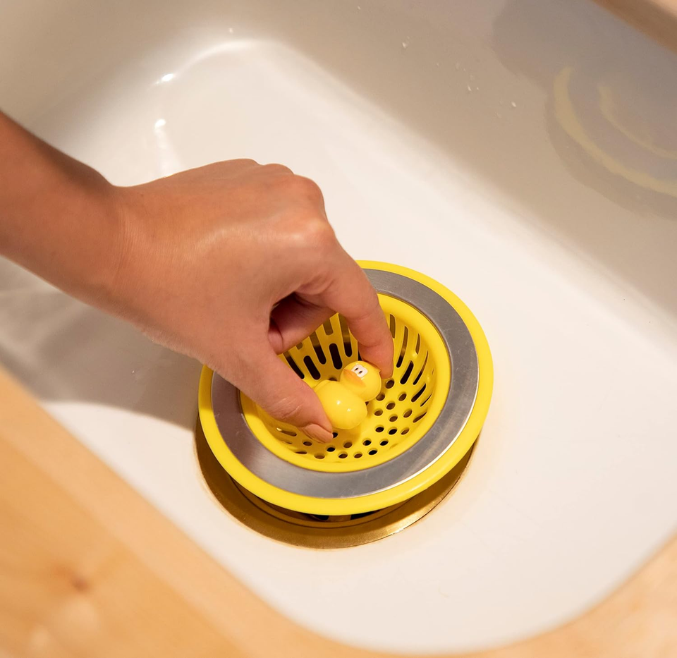 Quack Kitchen Sink Strainer Basket, Drain Cover, Filter Device, Kitchen Accessor eBay