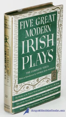 Five Great Modern Irish Plays | Very Good+ Modern Library hardcover/VG+ DJ 85086 - Picture 1 of 2