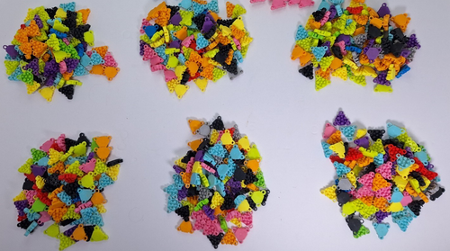 Puzzibits Flexible 3D Puzzle Art 600+ Pieces Used - Picture 6 of 10