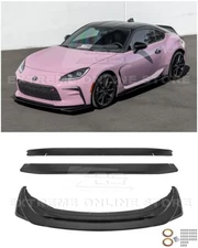 DEFECTIVE For 22Up Toyota GR86 AS Style ABS Plastic Matte Black Front Sp G3D