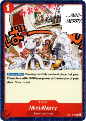 One Piece Card Game Mini-Merry Memorial Collection EB01-011 | eBay