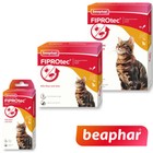 Cat Flea Treatment BEAPHAR FIPROTEC Spot On Flea / Tick Solution Cats over 1kg