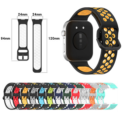 Für Huawei Watch Fit3 Weiches Silikon-Sportarmband Zweifarbiges Uhrenarmband