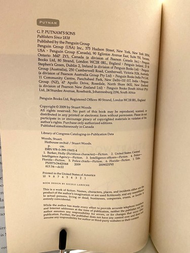 Stuart Woods HOTHOUSE ORCHID (Signed First Edition) 1st Edition 1st Printing - Picture 4 of 6