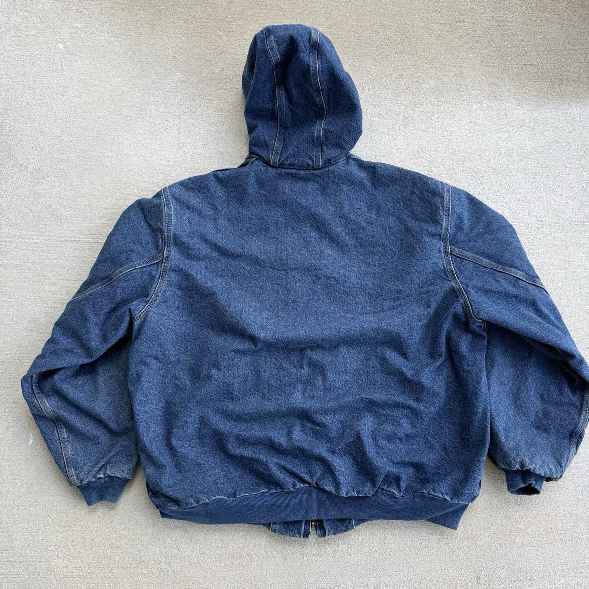 00's Carhartt デニムアクティブジャケット J139 DST カーハート アクティブジャケット デニム J139 DST デザイン
