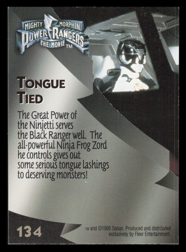 1995 Fleer Power Rangers The Movie Base & Hologram Trading Cards You Pick READ - Picture 201 of 247