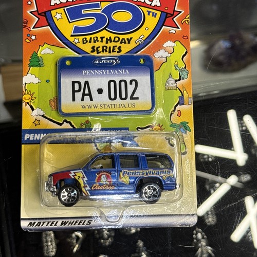 Matchbox Across America 50th Birthday Series PENNSYLVANIA Chevy Tahoe Police Car - Picture 2 of 8