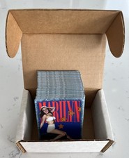1993 Collector Marilyn Monroe Trading Cards Complete Set Of 100 Sports Time NEW!
