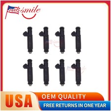 New Set Of 8 60lb Fuel Injectors For Siemens Deka Ls1 Ls6 Mustang 5.0 630cc Us