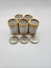 5 Unsearched Kennedy Half Dollar Rolls (100 Coins) & (3) 40% Silver Halves