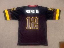 Reversible Gus Frerotte black and red Washington Redskins Jersey Mens M/48