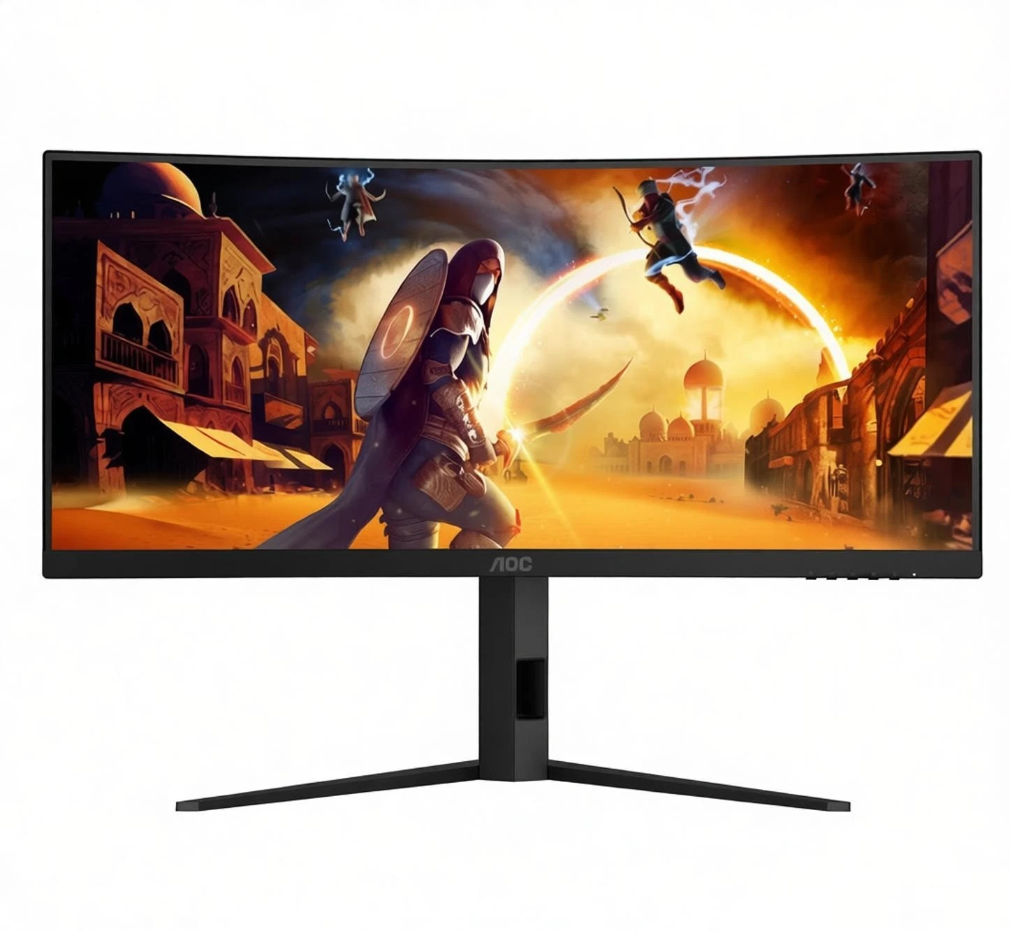 AOC CU34G4HV 34" VA Panel Curved Gaming Monitor LED WQHD 3440x1440 200Hz 0.5ms image 1
