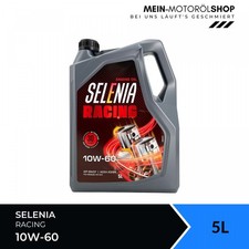 Selenia Racing 10W-60 Fiat API SN CF ACEA A3 B4 Motorsport Motor&ouml;l 5 Liter