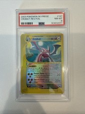 Pokemon Skyridge Crystal Crobat 147/144 Holo Rare Secret PSA 8 NM-MT on eBay