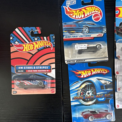 Unopened Hot Wheels Collection. 2 older rarer cars