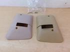 SEAT BELT ROOF COVERS - PAIR - 1974-1978* GM FULL SIZE 76CF2-4B7