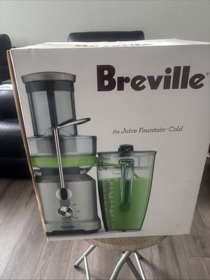 Breville BJE430SIL Juice Fountain Cold, 70 fl oz, Silver