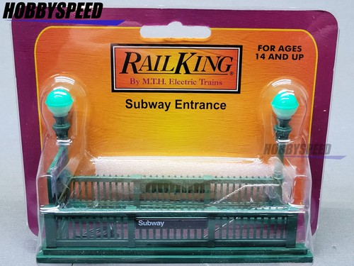 MTH RAILKING ATLANTIC AV-PACIFIC ST ESTACIÓN ENTRADA DE METRO CALIBRE 30-90666 NUEVO | Zustand: New