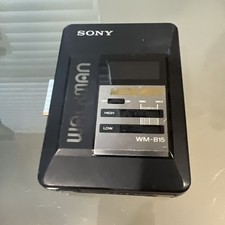 Sony walkman WM-B15 FOR PARTS ONLY As Is