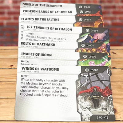 Marvel Heroclix Strange Tales S001-S007 One Shot Set