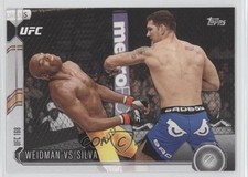 2015 Topps UFC Chronicles Chris Weidman Anderson Silva Weidman vs Silva #275 0c4