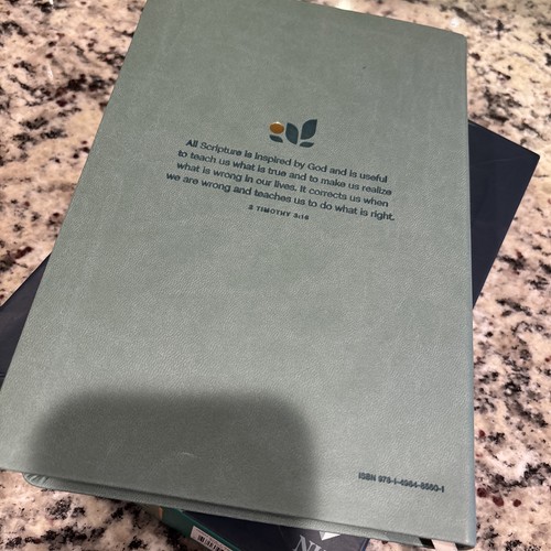 NLT Ein Jahr chronologische Studienbibel (lederähnlich, salbeigrün Mosaik) EX FS - Bild 20 von 20