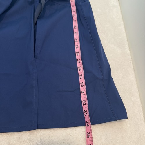 Lafayette 148 Royal Blue Cotton Blend Robe mini Dress w/ Elastic Waist sz M - Picture 11 of 11