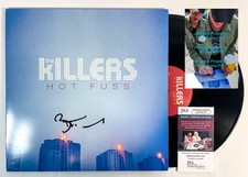 Brandon Flowers Signed Autographed HOT FUSS Vinyl Album EXACT Proof JSA