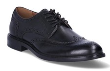 George Hampton Oxfords Casual Dress Shoes In Black Men's Size 10 Brand New 