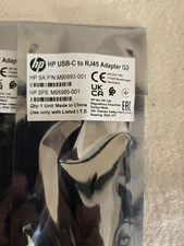10 NEW HP USB C to Gigabit RJ45 Adapter G2 - Black  (M90993-001)