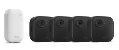 Blink Outdoor 4 Generation Set mit 4 Kameras mit Sync Modul Überwachungskamera